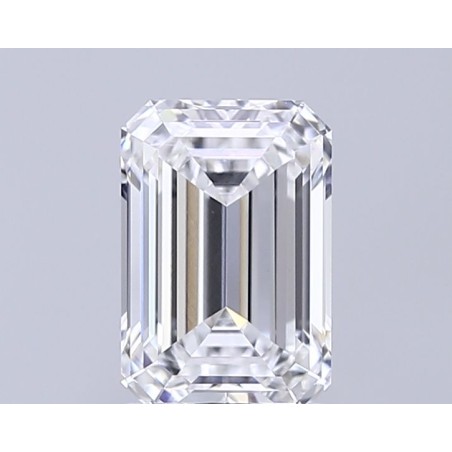 Diament laboratoryjny bezbarwny szlif szmaragdowy, 2.18ct, VVS2, E, IGI LG694547529
